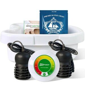 Upgraded Ionic Foot Bath Detox Machine, Foot Spa Bath for Home Use, Foot Cleaner